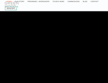 Tablet Screenshot of greenwoodstudio.ca